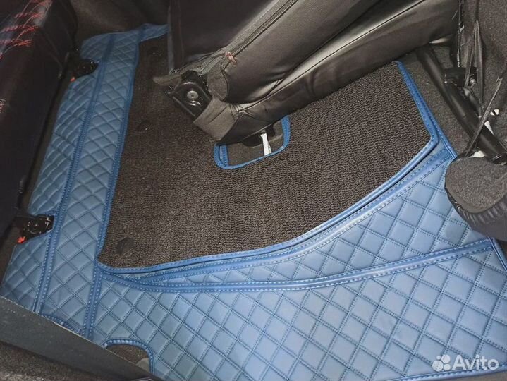 Автомобильные коврики из экокожи