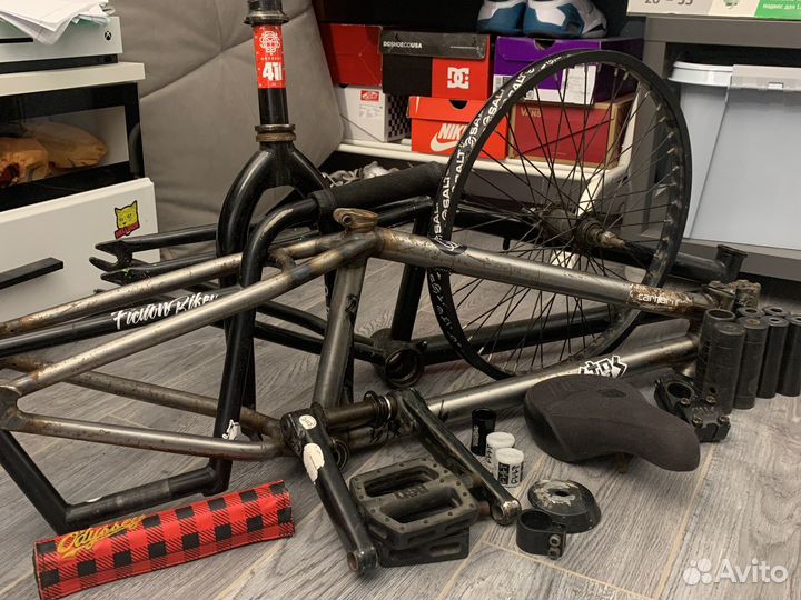 Запчасти на bmx