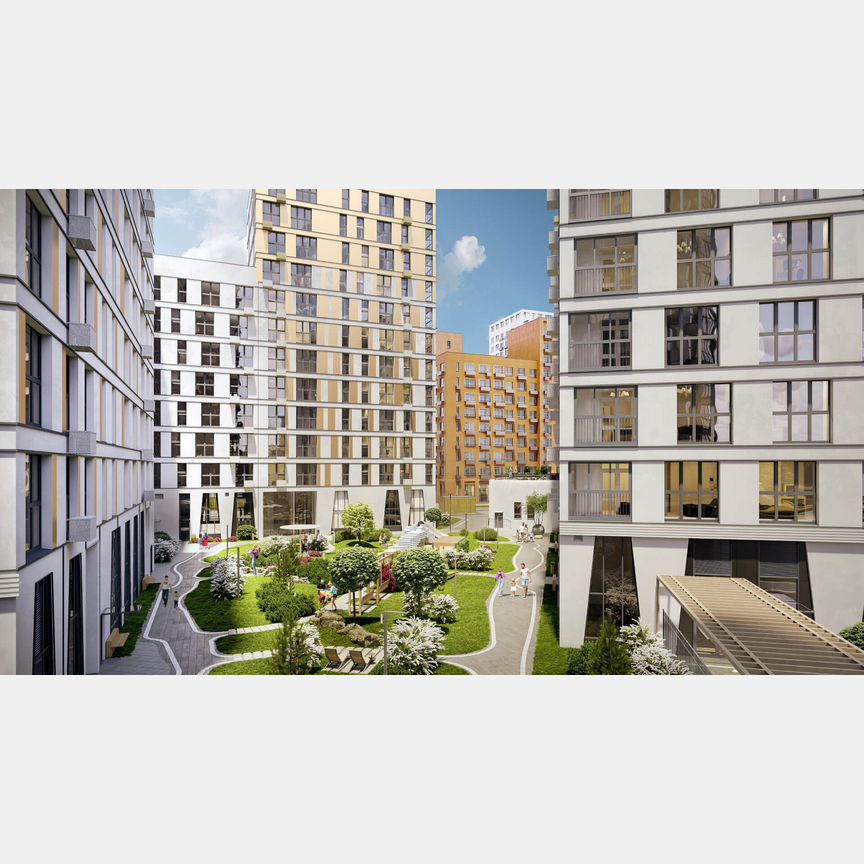 2-к. квартира, 36,8 м², 21/23 эт.