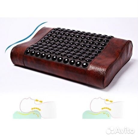 Массажер. Турмалиновая подушка с эффектом памяти