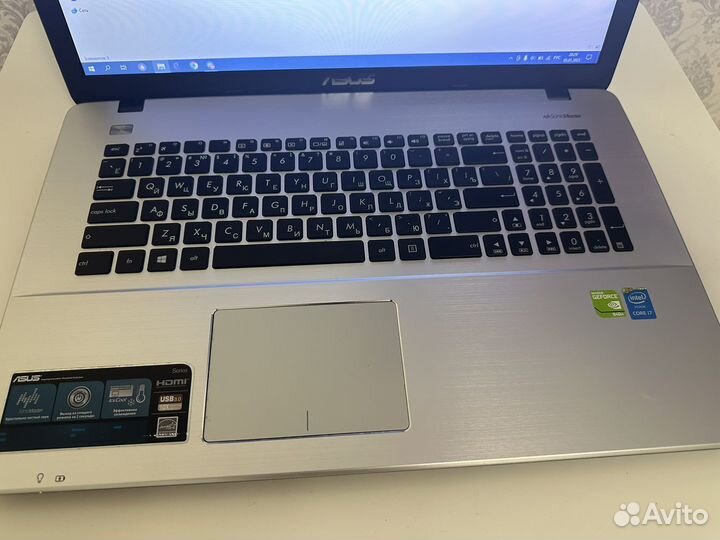 Игровой ноутбук Asus x751lb-ty235t Intel Core i7