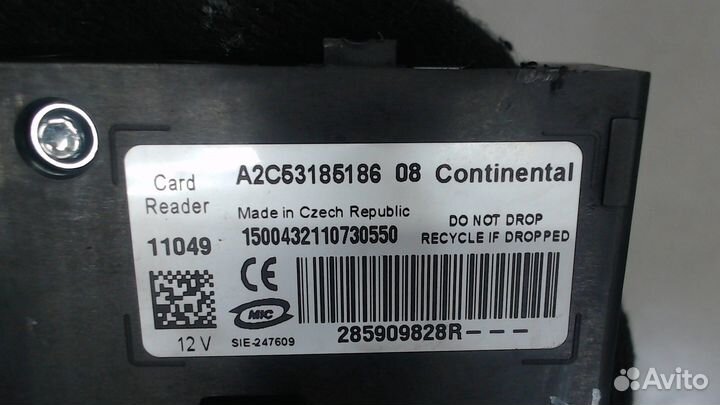 Замок зажигания Renault Scenic, 2011