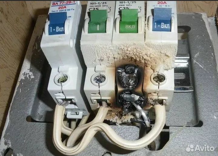 Услуги электрика. Устранение замыканий