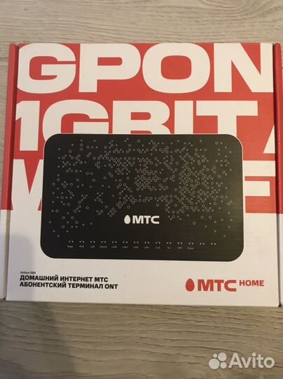 Вай фай роутер МТС