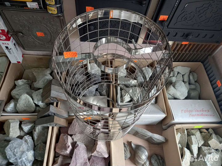 Сетка для камней в баню