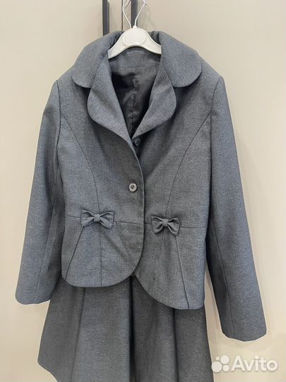 Школьная форма серая