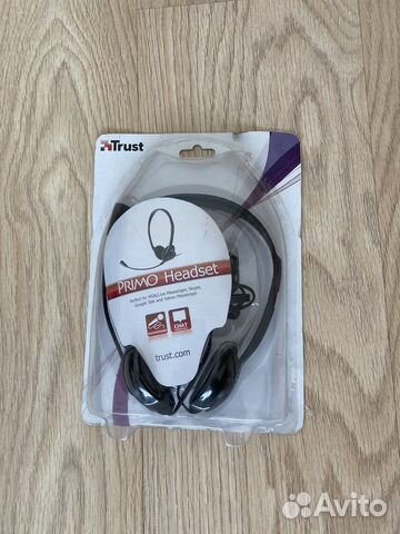 Гарнитура наушники с микрофоном