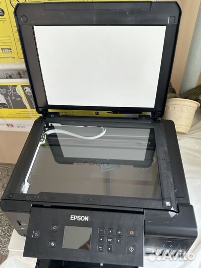 Принтер мфу цветной Epson L7160 с wi-fi снпч