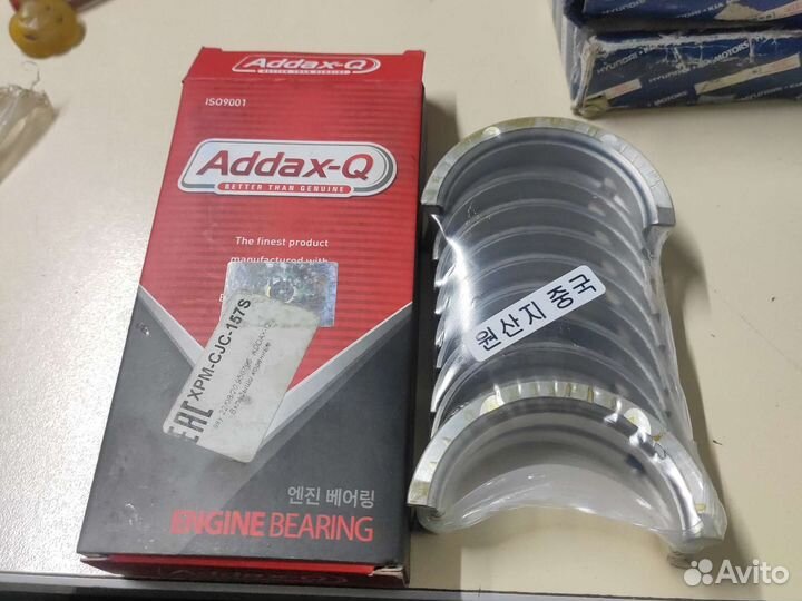 Вкладыши коренные стандарт nexia aveo lacetti cruz