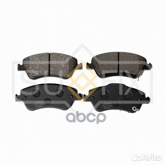 Колодки тормозные дисковые перед прав/лев S