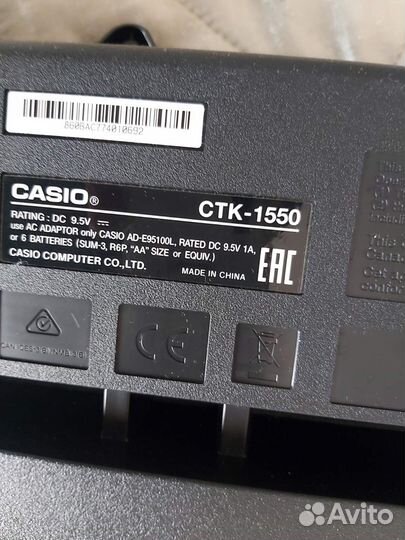 Синтезатор casio