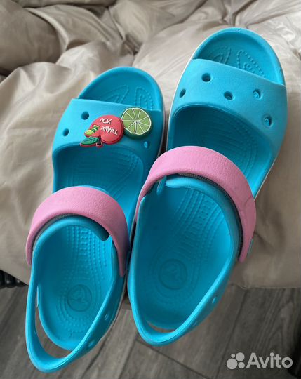 Сандалии crocs для девочки