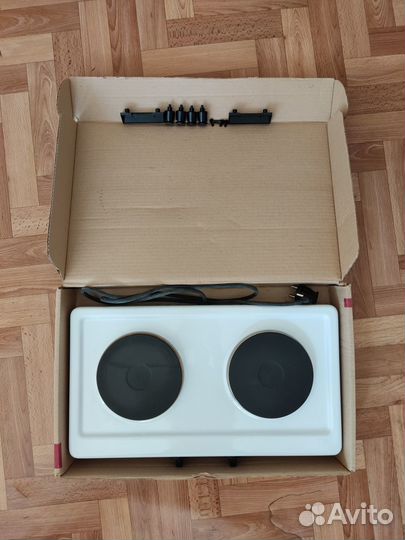 Новая Электроплитка Мечта 211Ч (2 конфорки) белая