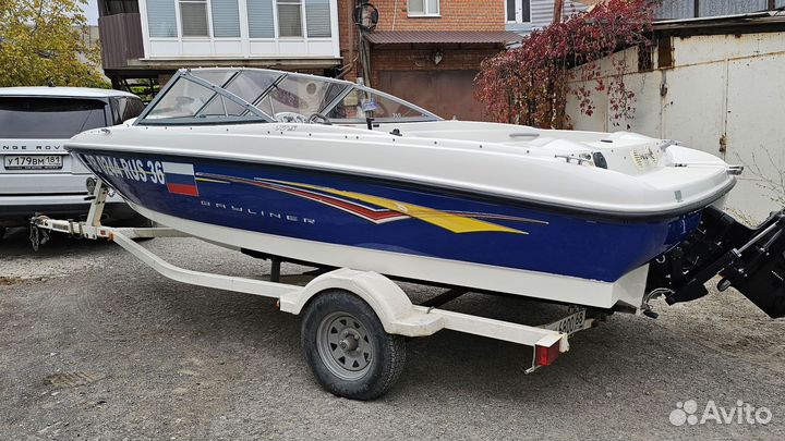 Катер bayliner-175, прицеп