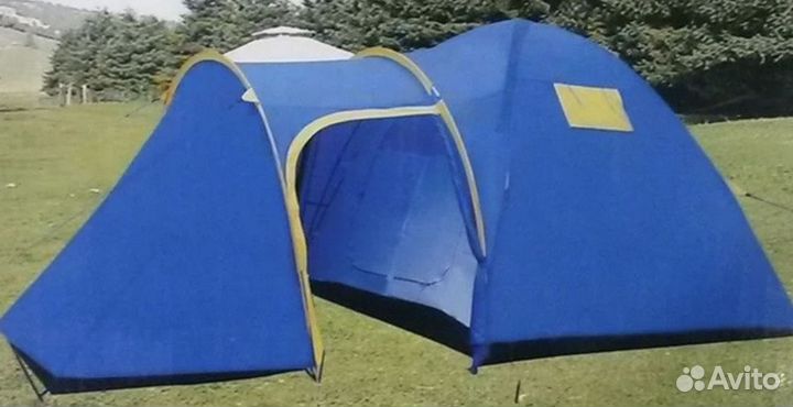 Палатка 1636 6-ти местная 570х240х185см