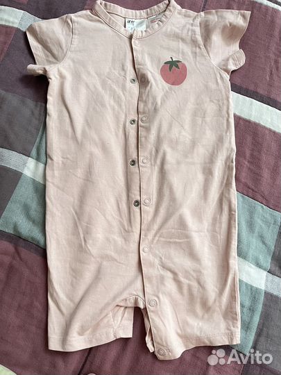 Ромперы hm для девочки 92