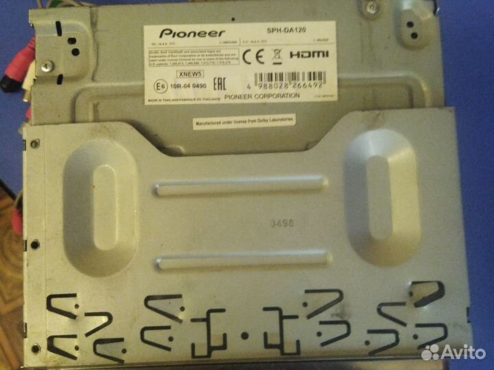 Магнитола pioneer 2din SPH-DA 120