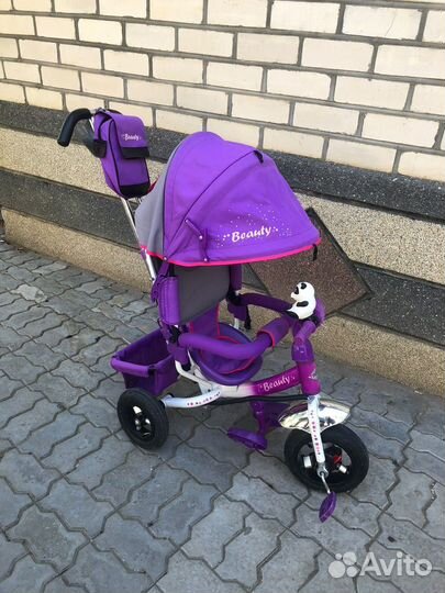 Детский трехколесный велосипед бу