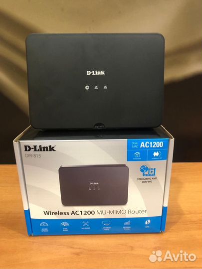 Wifi роутер D-Link DIR-815 AC1200