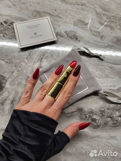 Кольцо Кафф в стиле Elza Schiaparelli