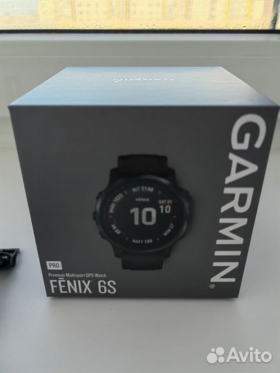 Garmin Fenix 6s pro черный