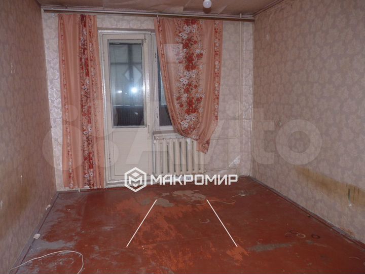 Комната 25,8 м² в 3-к., 2/9 эт.