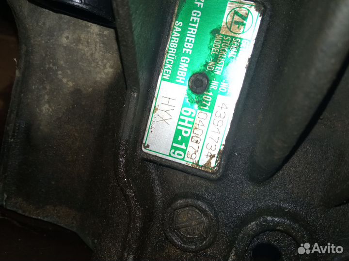 АКПП ZF 6HP19 HYX