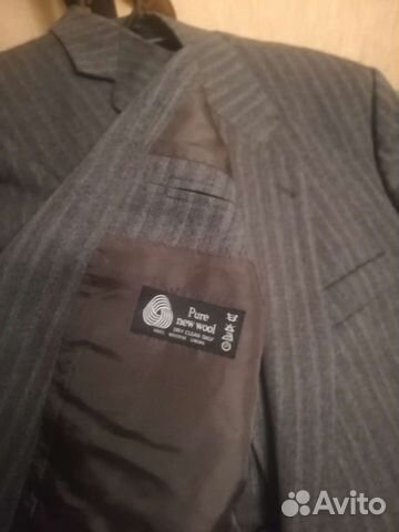 Костюм мужской б/у 20й век. Р.48-50, рост 174-178