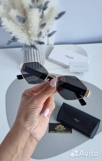 Солнцезащитные очки Celine / полный комплект