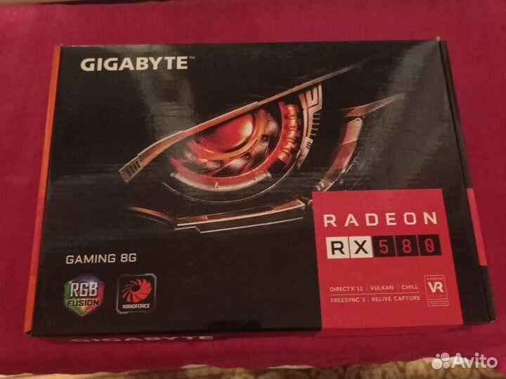 Radeon rx 580 8gb с подсветкой