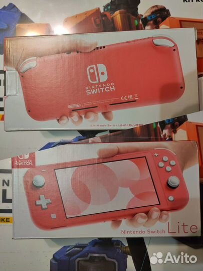 Nintendo Switch Lite 32Gb Coral Новая