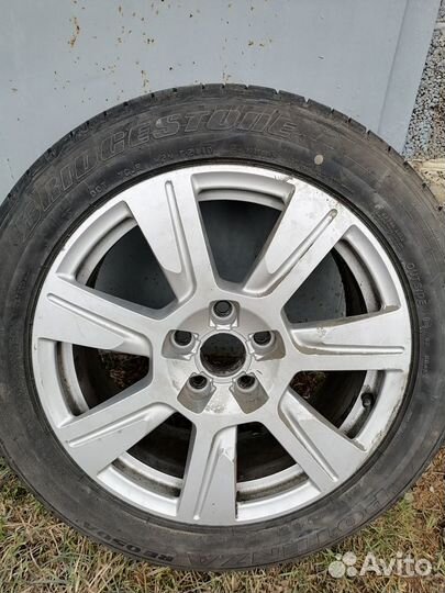 Bridgestone Potenza 225 50 r17 диском