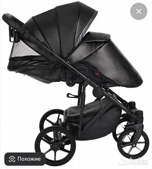 Коляска pituso luna 2 в 1