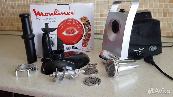 Запчасти для мясорубки мулинекс /нож/шнек/106832