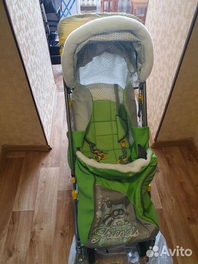 Детские санки-коляска