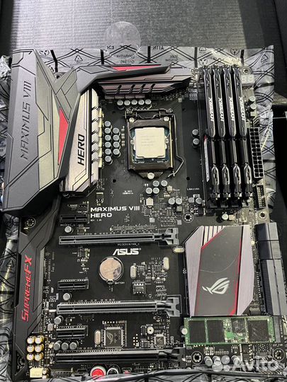 Intel i7-7700k\ASus max Vlll\32 gb\Vega 56 8gb