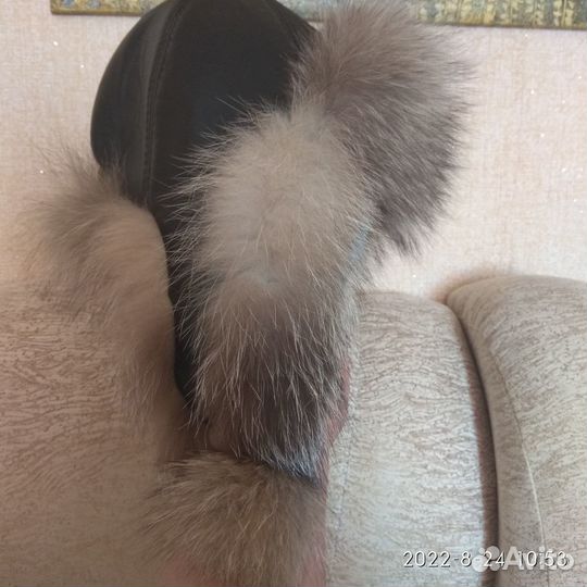 Шапка ушанка меховая