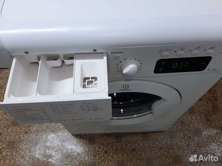 Стиральная машина indesit 5 кг