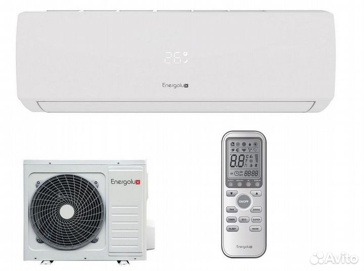 Сплит система с установкой