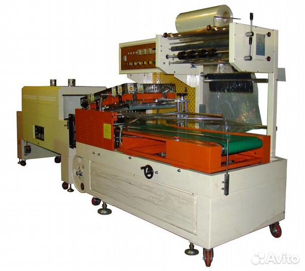 Машина,автомат упаковки в термоусадочную плёнку мт