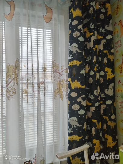 Ночные шторы для детской