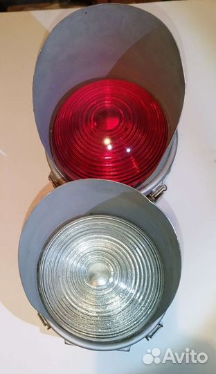 Светофор железнодорожный.Сделано в СССР