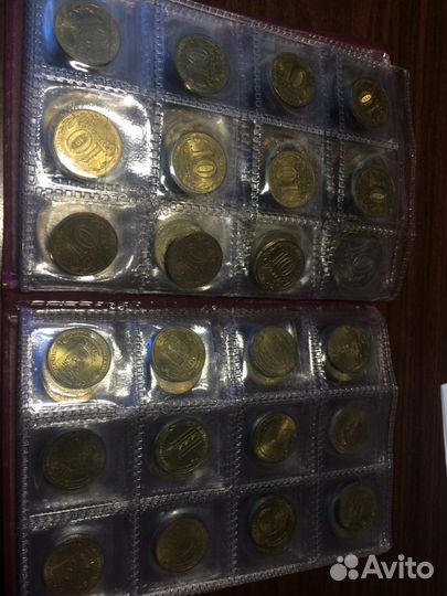 Альбом с монетами (90шт)