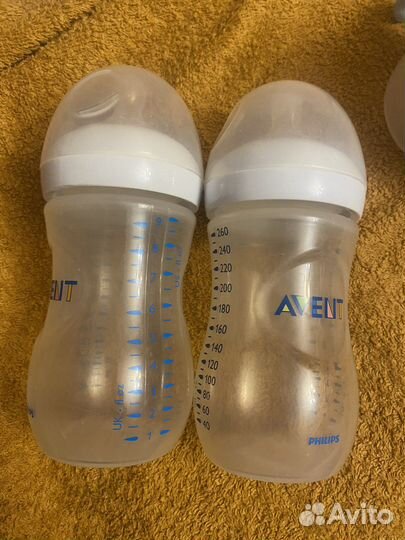 Бутылочки avent natural