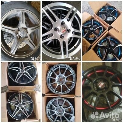 Диски литые бу SSW-Racing R15 4x100 4шт на выбор