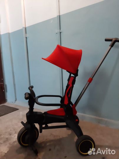 Трехколесный велосипед складной