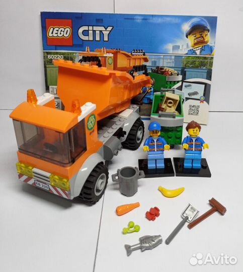 Lego City Лего 60220 Мусоровоз