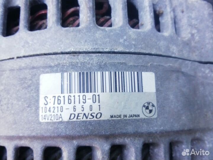 Генератор бмв ф10 BMW f10 n55b30