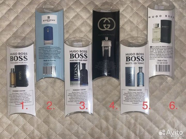 Мини парфюмы, 20 ml ручки