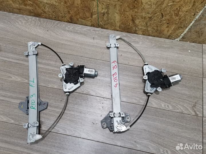 Стеклоподъемники передние на solaris,rio